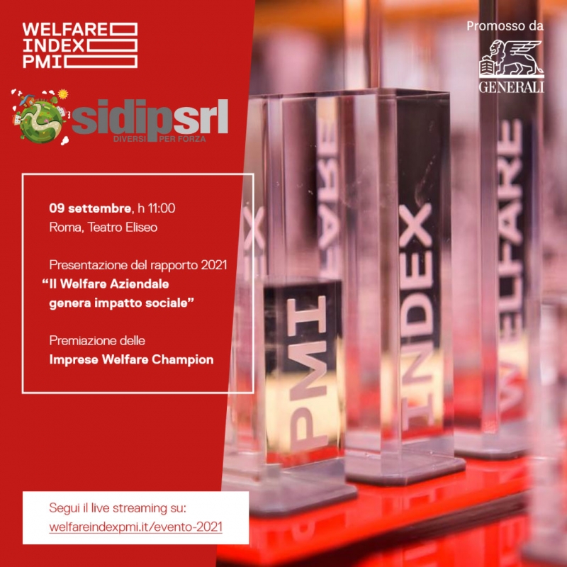 SIDIP S.r.l. alla presentazione del rapporto Welfare Index PMI 2021